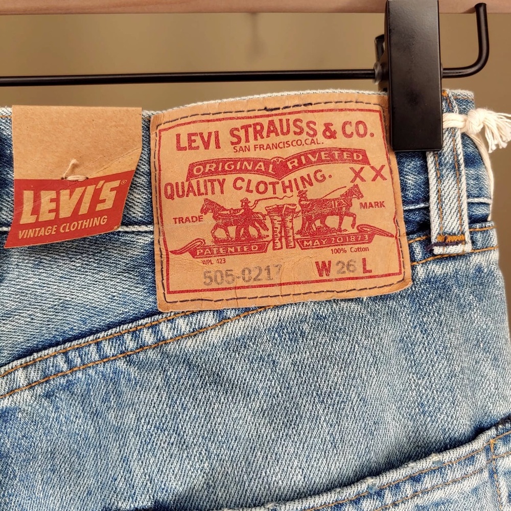 Levi’s Vintage Clothing 1967 505 Selvedge Jeans - Picture 5 of 8